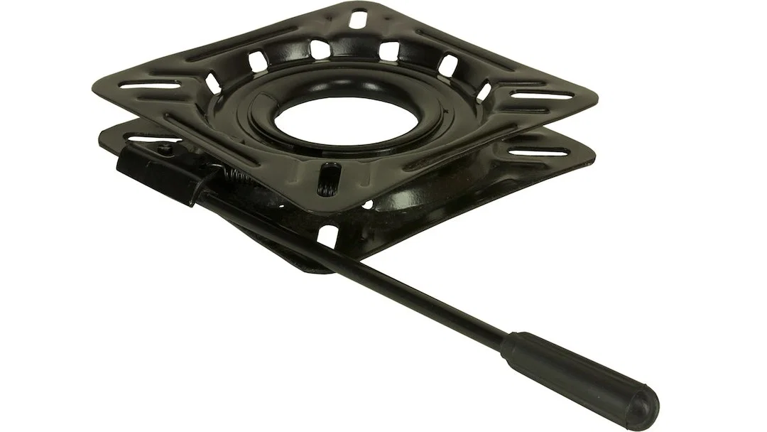 1100018 – SPRINGFIELD Boat Seat Mount, For Use With Boat Seat Slider 6-1/2 Inch Short Handle 360 Degree Tilt Angle E-...